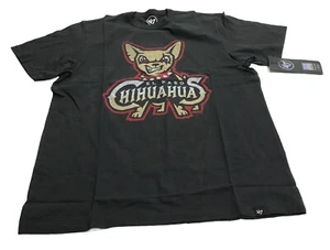 '47 Black El Paso Chihuahuas Crew Neck Tee 2XL 100% Cotton - Picture 1 of 3