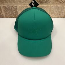 Arc’teryx Logo Trucker Curved Bill Hat Snapback Cap Bird Jungle Green NWT New