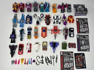 Transformers War for Cybertron Siege Autobots WFC Decepticons Micromaster LOT 33
