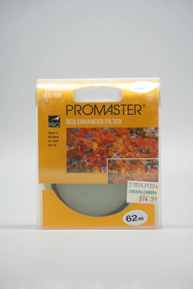 Promaster 62mm Red enhancer Filter | NEW - Image 1 of 1