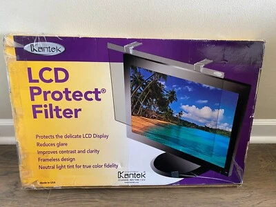 Kantek LCD Protect Deluxe Anti-Glare Filter for 21.5" & 22" Widescreen Monitors - Image 1 of 4