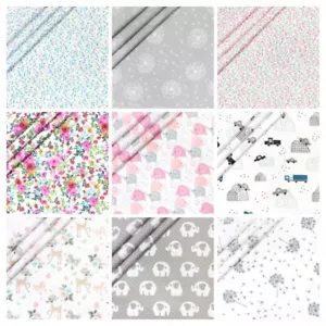* OFERTA * TELAS 100% ALGODÓN, MÁS DE 40, piezas de metro - £5.50 + UK Free Post - Imagen 1 de 50