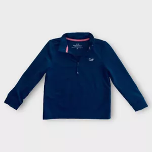G12-Vineyard Vines, 3Y, l/s poly performance shirt sweater pullover (3,Blue) - Picture 1 of 3