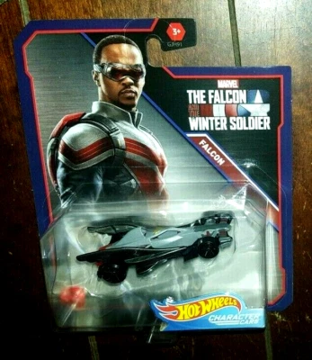 Hot Wheels Falcon & The Winter Soldier: FALCON Character Cars (2019, Mattel) - Image 1 of 2