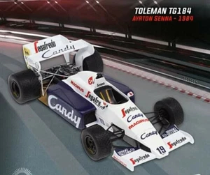 TOLEMAN TG184  AYRTON SENNA 1984  F1 1/24 new in box formula one - Picture 1 of 2