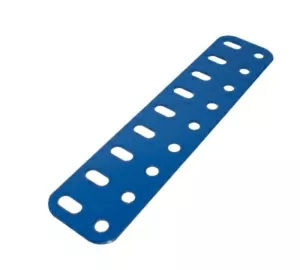 Meccano Original Flat Girder 9 holes, French Blue (M103C/B) ***NEW*** - Picture 1 of 1