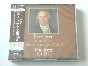 Friedrich Gulda Beethoven Klaviersonaten Vol. 2 3SHM-SACD Single Layer JAPAN - Bild 1 von 3