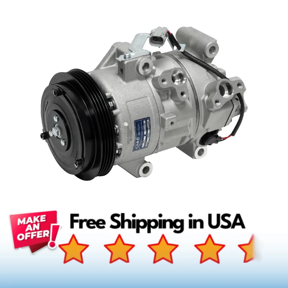 Compresor aire acondicionado apto para Toyota Yaris 2006-2012 Foto 1 de 1
