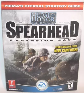 Medal of Honor Allied Assault SPEARHEAD Strategy Guide 2002 Prima PC Expansion - Bild 1 von 3