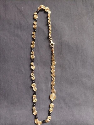 Girocollo da donna in argento 925 placcata oro - Immagine 1 di 3