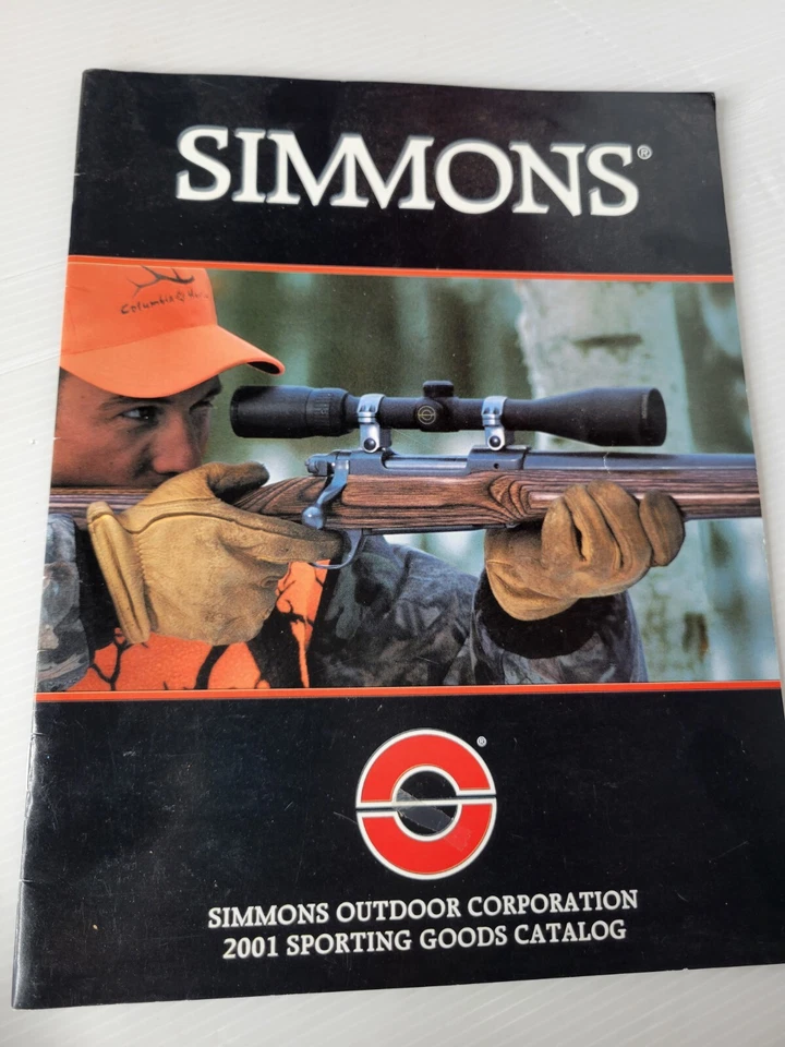 Simmons 2001 Sporting Goods Catalog Scope Sight Binoculars 22 Pages Color - Image 1 of 4