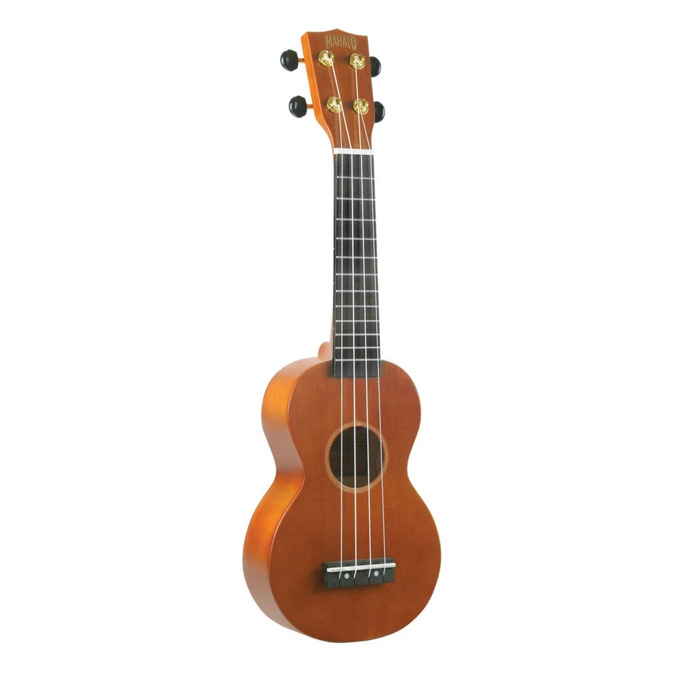 Mahalo Rainbow Series Learn 2 Play Ukulele Pack, Transparent Brown - Image 1 of 1