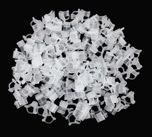 150Pcs Mini Plastic Plant Grafting Clips Gardening Tool - Picture 1 of 7