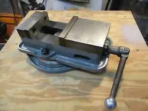 5" Lockdown CNC Milling Machine Vise w/360 Degree Swiveling Base with Alu. Jaws - Picture 1 of 10