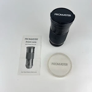 Promaster Spectrum 7 Macro AF 28-200mm Lens Minolta 1:3.8-5.6 77605469 Japan - Picture 1 of 18