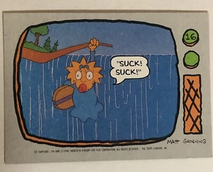The Simpson’s Trading Card 1990 #16 Maggie Simpson - Foto 1 di 2