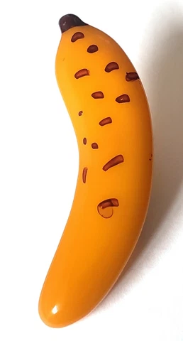 Big Lovely Banana...Vintage Bakelite Realistic Button…1&5/8" Cover