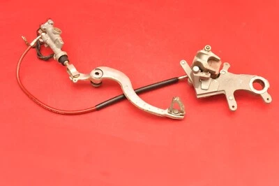 Honda CRF450 CRF450R 2007 05-17 pinza maestra de freno trasero palanca manguera de acero Foto 1 de 4