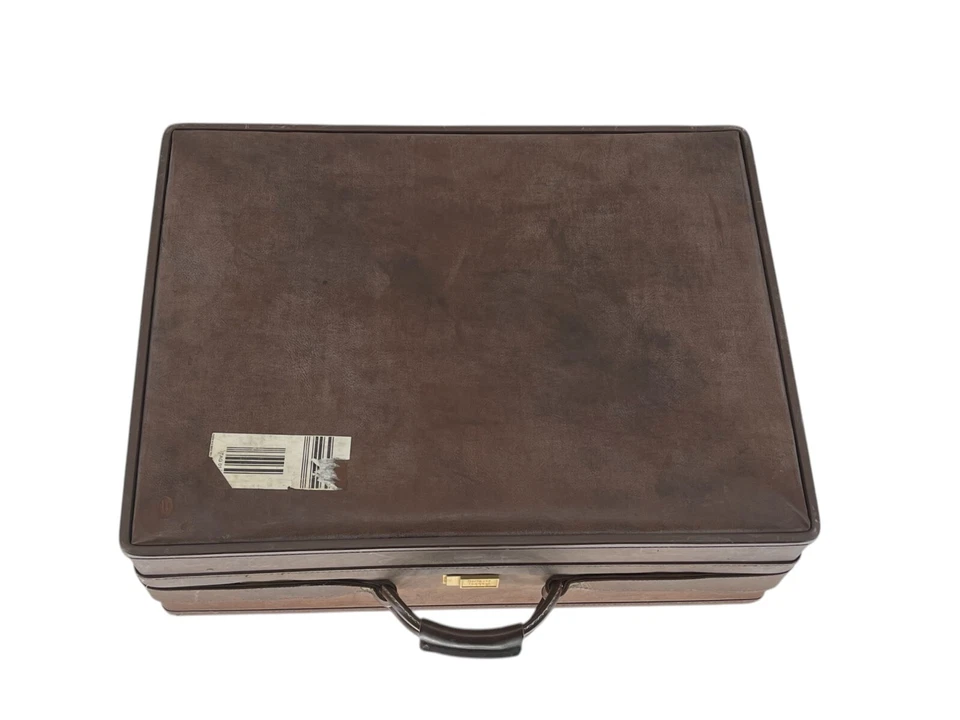 De Colección Hartmann Equipaje Cinturón Marrón Vinilo Maleta Cinturón Equipaje Retro MCM Foto 1 de 4