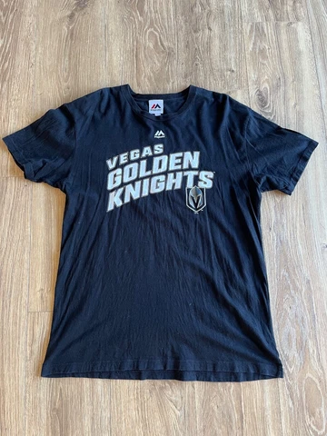 Vegas Golden Knights T Shirt, Majestic, Large, NHL Cover