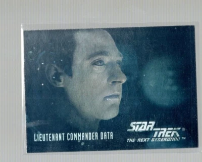 1994 SKYBOX STAR TREK TNG SEASON 1 LIEUTENANT COMMANDER DATA #HG2 HOLOGRAM - Image 1 of 2