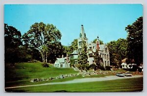 OH West Liberty Ohio Mac O Chee Castle Cheek Piatt Vintage Postcard