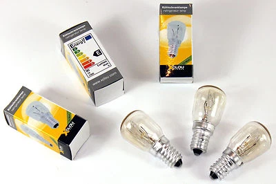 Kühlschranklampe 5 Stück - E14 15W Glühbirnen Kühlschrankbirnen Birnen Birne 531 - Bild 1 von 4
