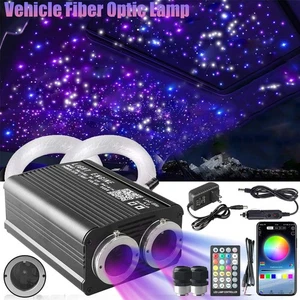 Kit de luces estrella para techo de techo de fibra óptica 1200 piezas Twinkle Car Home - Imagen 1 de 20