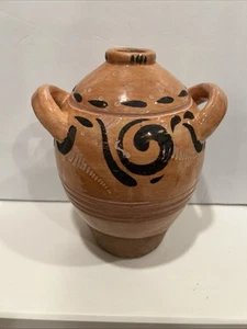 Pottery Barn Vase/Krug dekorative Kunstkeramik 10" hoch - Bild 1 von 14