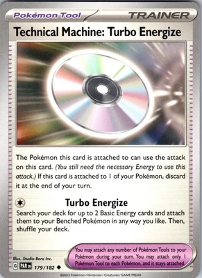 Technical Machine: Turbo Energize 179/182 Uncommon Regular SV04: Paradox Rift NM - Image 1 of 2