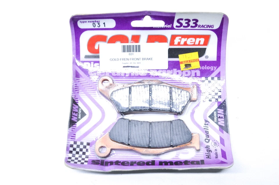 Pastillas de freno de disco delanteras Moose Racing 031 NOS Foto 1 de 3