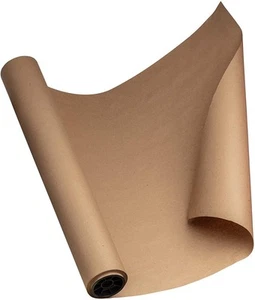 Hágalo usted mismo Crew 150' rollo de papel kraft marrón para envolver regalos y manualidades - Imagen 1 de 8