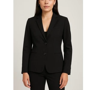 Gap Blazer schwarz 10 klassisch maßgeschneidert professionell Business Freizeit minimalistisch - Bild 1 von 9