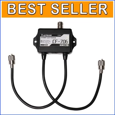 High-Performance HF-VHF/UHF Duplexer - Wireless, Lightweight, Enhanced Output - Image 1 of 2