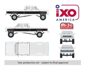 IXO Modell 1978 Chevrolet Silverado K30 Crewcab Lifted Mijos Vorbestellung Eta Sep/Okt - Bild 1 von 1