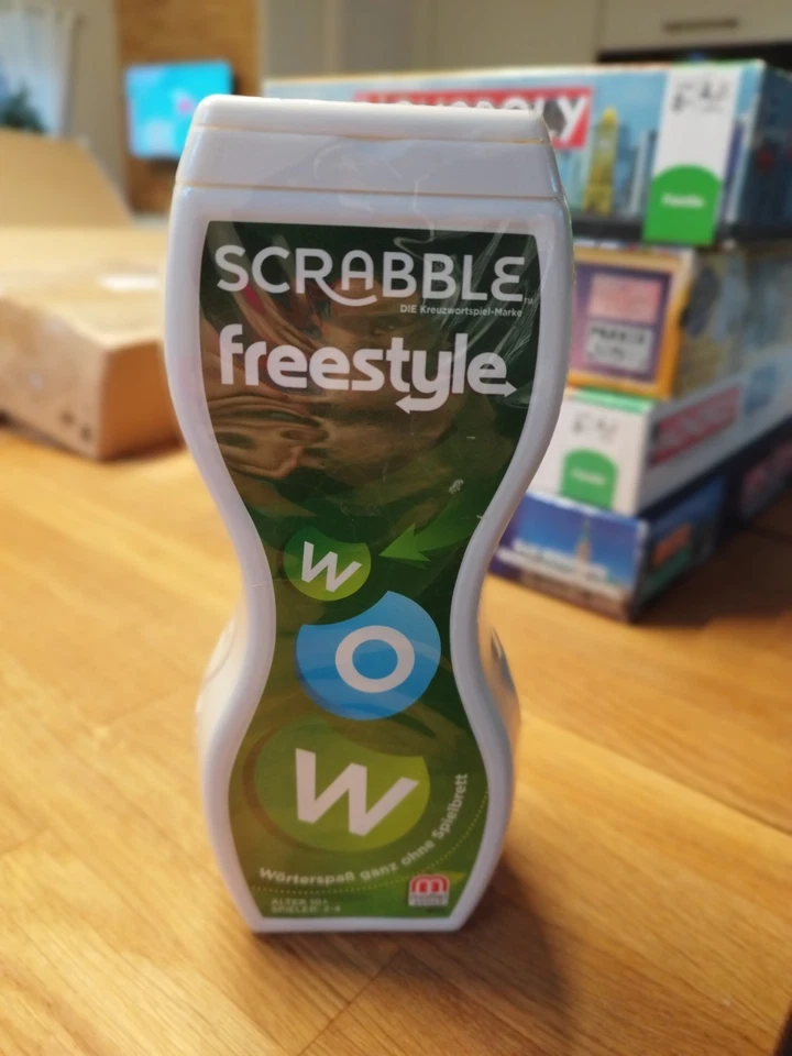 Neu&OVP. SCRABBLE Freestyle Mattel Legespiel Spiel Gesellschaftsspiel - Bild 1 von 1