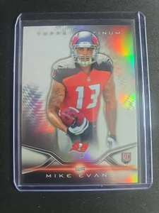 2014 Topps Platinum - Rookie Mike Evans #150 (RC) Refractor Holo Buccaneers - Picture 1 of 2