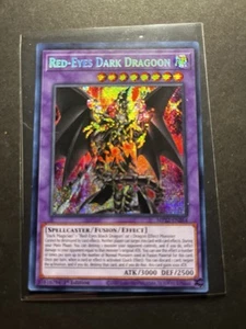 *** RED-EYES DARK DRAGOON *** PRISMATIC SECRET RARE 1ST MP22-EN264 MINT YUGIOH! - Picture 1 of 2