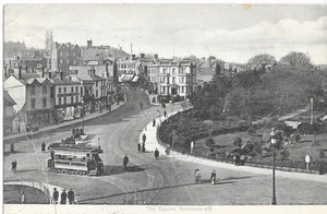 postal - Bournemouth vista de la plaza publicada 1905 - Imagen 1 de 2