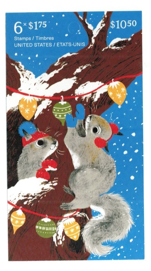 Canada - New Christmas Booklet - 2025 - 6 Stamps to USA - Image 1 of 1