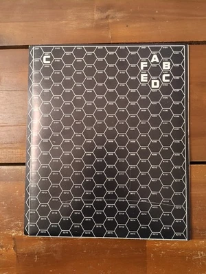 Mapa hexagonal negro Starfire Task Force RPG Foto 1 de 4