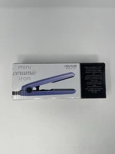 Revive Neu Selten Lila Schönheit Mini Reise Glätteisen Haar RE2623 Glätteisen 0,5 Zoll - Bild 1 von 9
