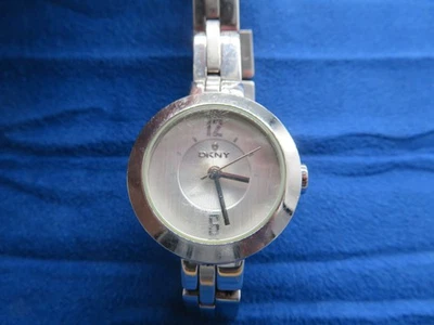 Ladies DKNY Silver Tone Watch NY3937 New Battery - Image 1 of 4