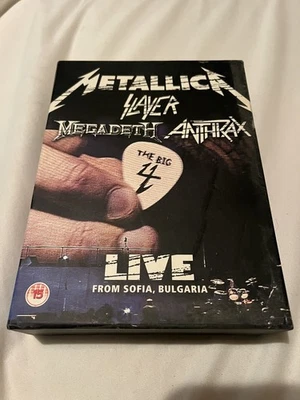 Metallica - Slayer  - Megadeth  - Anthrax  - The Big Four CD/DVD Boxset - Image 1 of 3