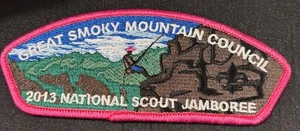 Boy Scout BSA GREAT SMOKY MOUNTAIN OA 230 557 PELLISSIPPI JAMBOREE 2013 CSP JSP! - Imagen 1 de 2