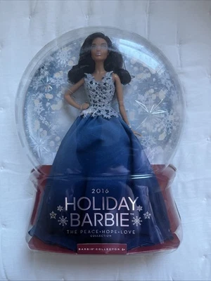 Boneca Barbie Holiday 2016 The Peace HOPE Love Collection Afro-Americana Mattel - Imagem 1 de 4