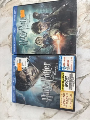 Harry Potter and the Deathly Hallows Blu-Ray Parts 1 & 2 - Image 1 of 4