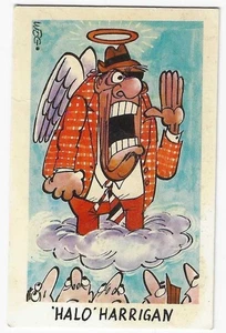 1973 Sunicrust Weg's Footy Funnies HALO HARRIGAN - Picture 1 of 2