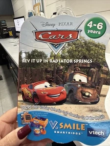 VTech V.Smile Smartridge Disney Pixar Cars Game - Picture 1 of 2