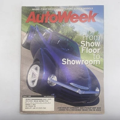 AutoWeek Magazine August 2000 Chevrolet SSR - Image 1 of 4